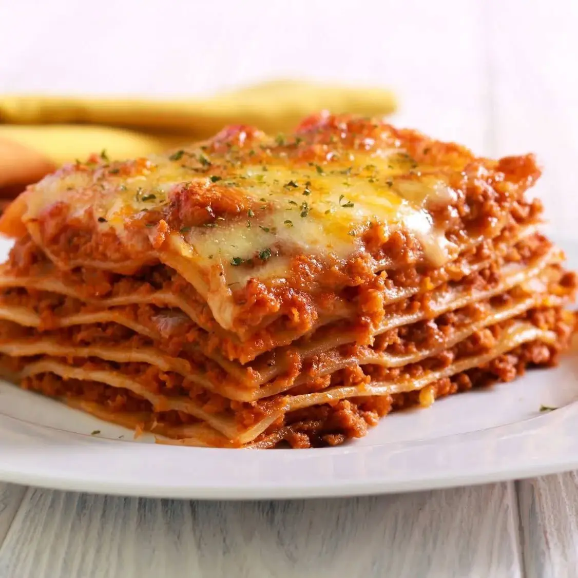 Deliciosa lasaña Deliciosa lasaña